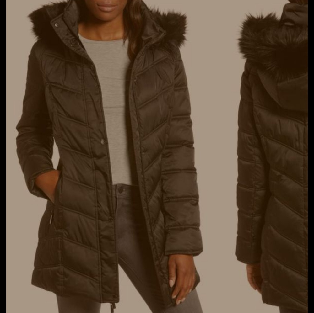 Kenneth cole down coat size L